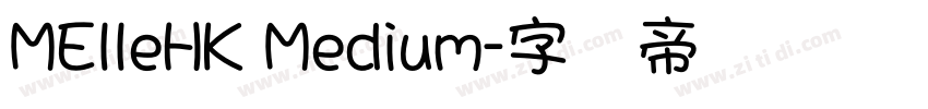 MElleHK Medium字体转换